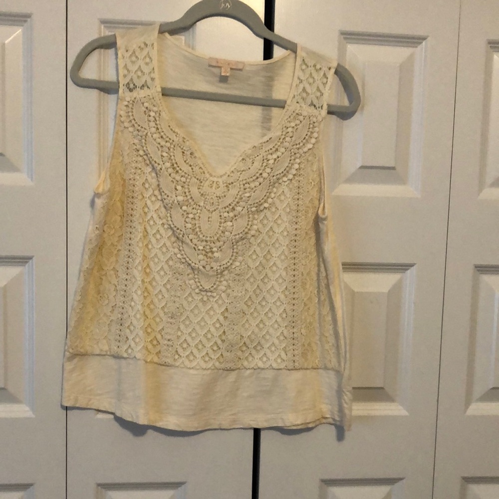 Skies are Blue Crochet tank